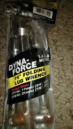 4 way foldable tire iron