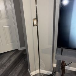 LED chrome Dimmable Floor Stick Lamp Light minimalist