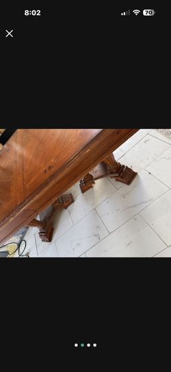 $50 Solid Wooden Dining Extendable Table. 