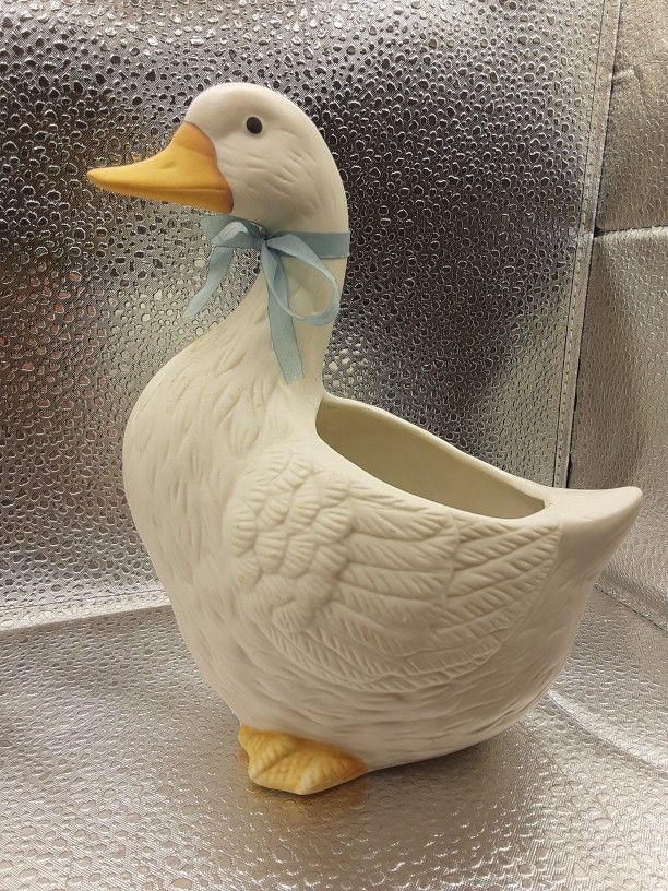 Homco 8886 Duck Planter