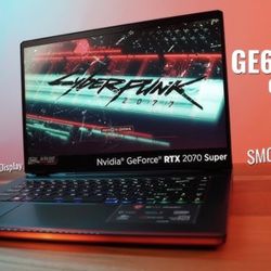 GE66 Raider ultra gaming laptop