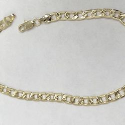 Amazing Anklet ❤️Diamond Cut cuban links anklet 14k gold filled best quality guarantee ‼️💯‼️💯