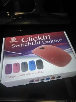 Brand new click it! Switch lid deluxe wireless Bluetooth mouse