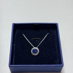 Swarovski Blue pendant necklace