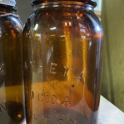 WAN-ETA COCOA BOSTON JARS