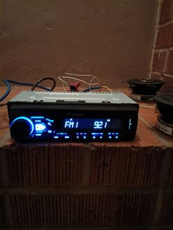 Pioneer Car Stereo With Bluetooth USB Aux 