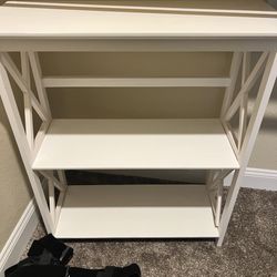 White Book Shelves 