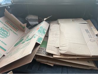 Free cardboard