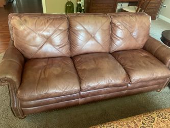 Two leather couches