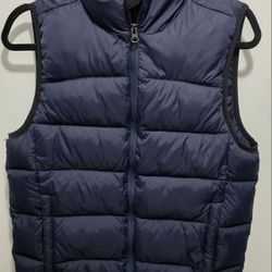 Gap Kids Puffer Vest Size Large Regular Navy EUC