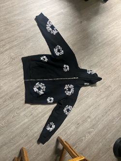 Denim tear hoodie not rhinestone