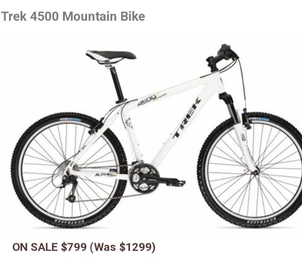 Bicycle 4500 Trek Mountain Bike
