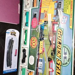 Bachmann Golden Star Vintage 1995 Like New HO Model Railroad Train Set. 