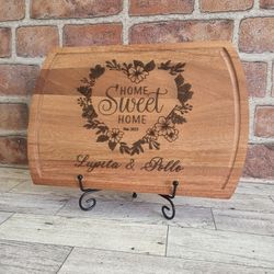 Home Sweet Home Decorative Cutting Board 