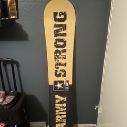 Army strong Snowboard