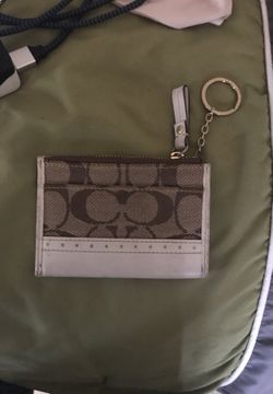 Coach card&key holder