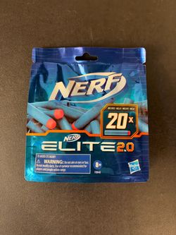 Nerf Elite 2.0 20-Dart Refill Pack - Includes 20 Official Nerf Elite 2.0 Darts