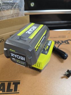 Ryobi 40V 4ah Battery & Charger