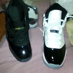 Retro Jordan 11 GAMMA BLUE 💙 And Retro Jordan Concord 🖤