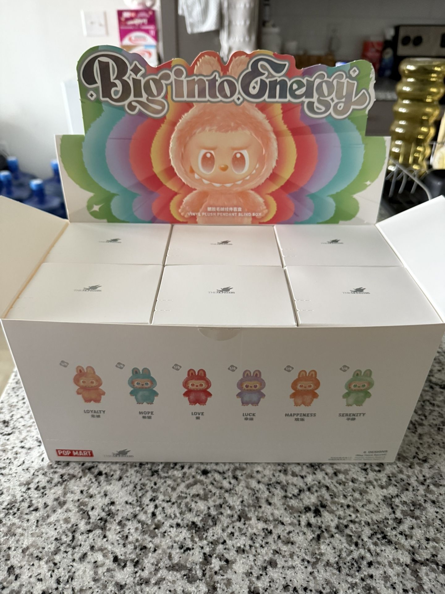 UNOPENED Popmart Labubu Big Into Energy