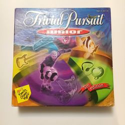 Trivia Pursuit Junior Family Board Game 8+