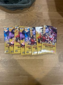 One Piece Card Game OP-17 The World’s Strongest Warriors Sleeved Booster Packs