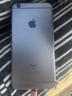 IPhone 6s ready to be set up screen crack in pic