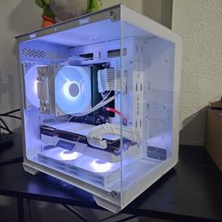 White Gaming Pc RTX