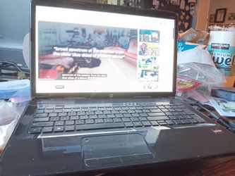 HP a8 Laptop 17 inch screen windows 10 ready to work