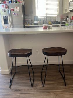 Wooden Bar Stools