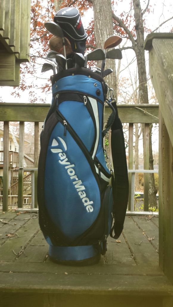 TaylorMade Golf Bag & Clubs