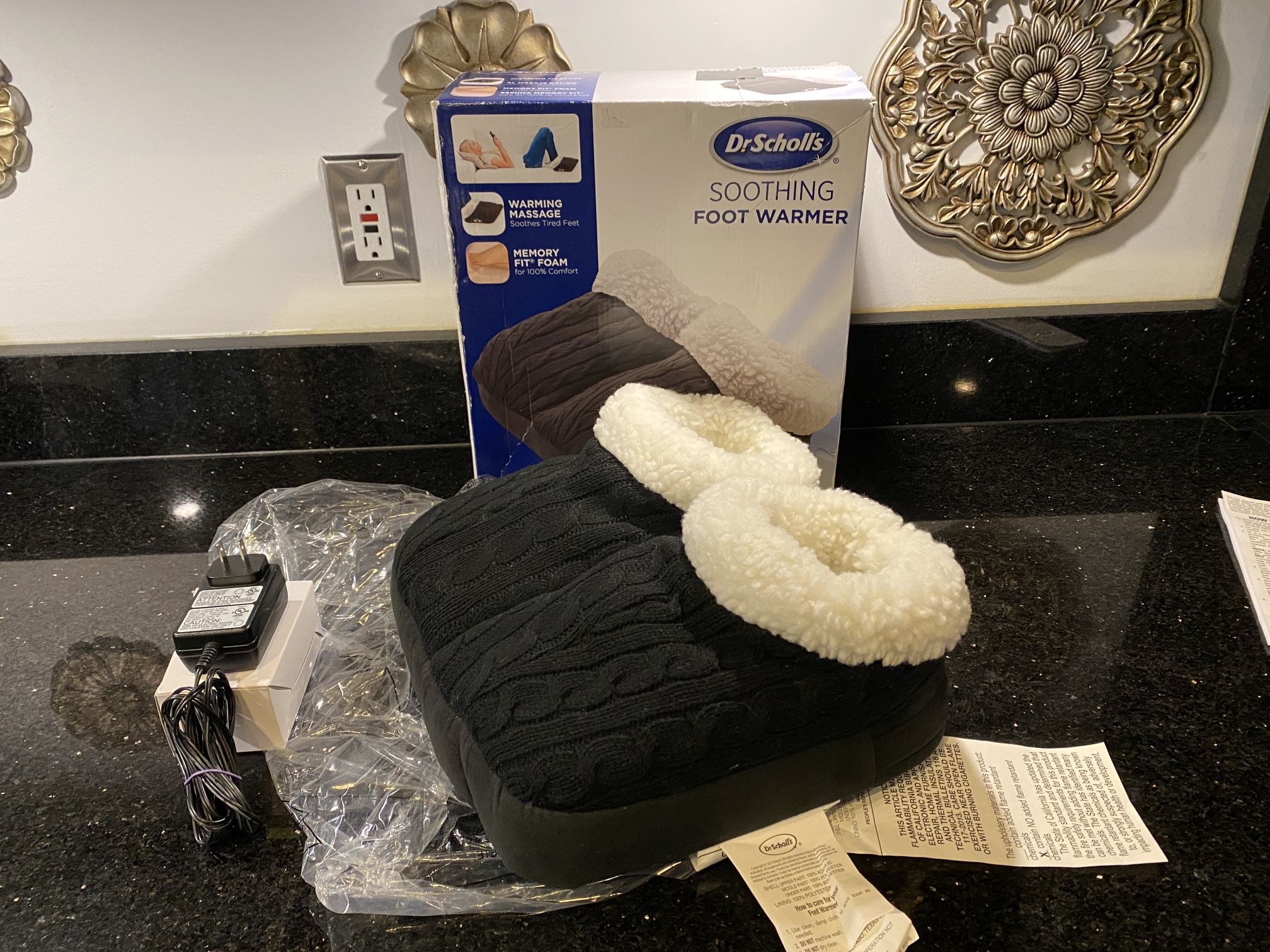 Dr. Scholl's Soft And Cozy Foot Soothing Massage & Warmer