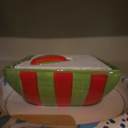 X Mas Tree Bowl With Speader 