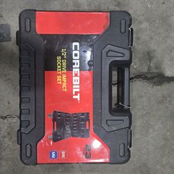 Corebuilt 1/2" drive impact socket set