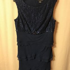 Beautiful Jessica Howard Navy Blue Dress
