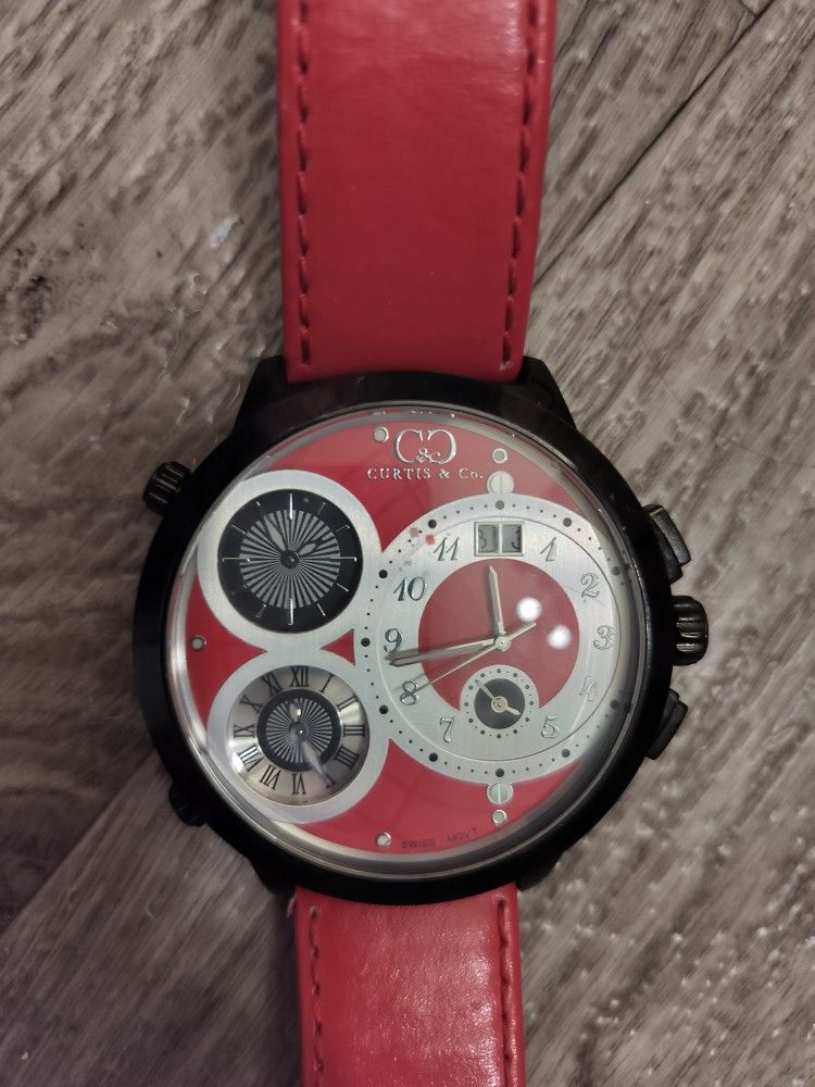 Men's All Stainless Steel Curtis and Co Watch