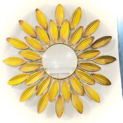 🌻gold sunflower decorative mirror🌻
