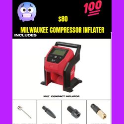 🐦‍🔥 MILWAUKEE INFLATER 