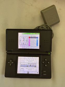 Nintendo DS Lite Handheld Console with Charger