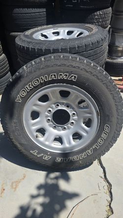 FLLL SET TIRES AND WELLS  265/70/18