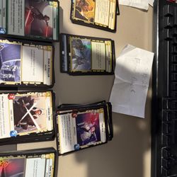 Mix Of Starwars Unlimited Cards
