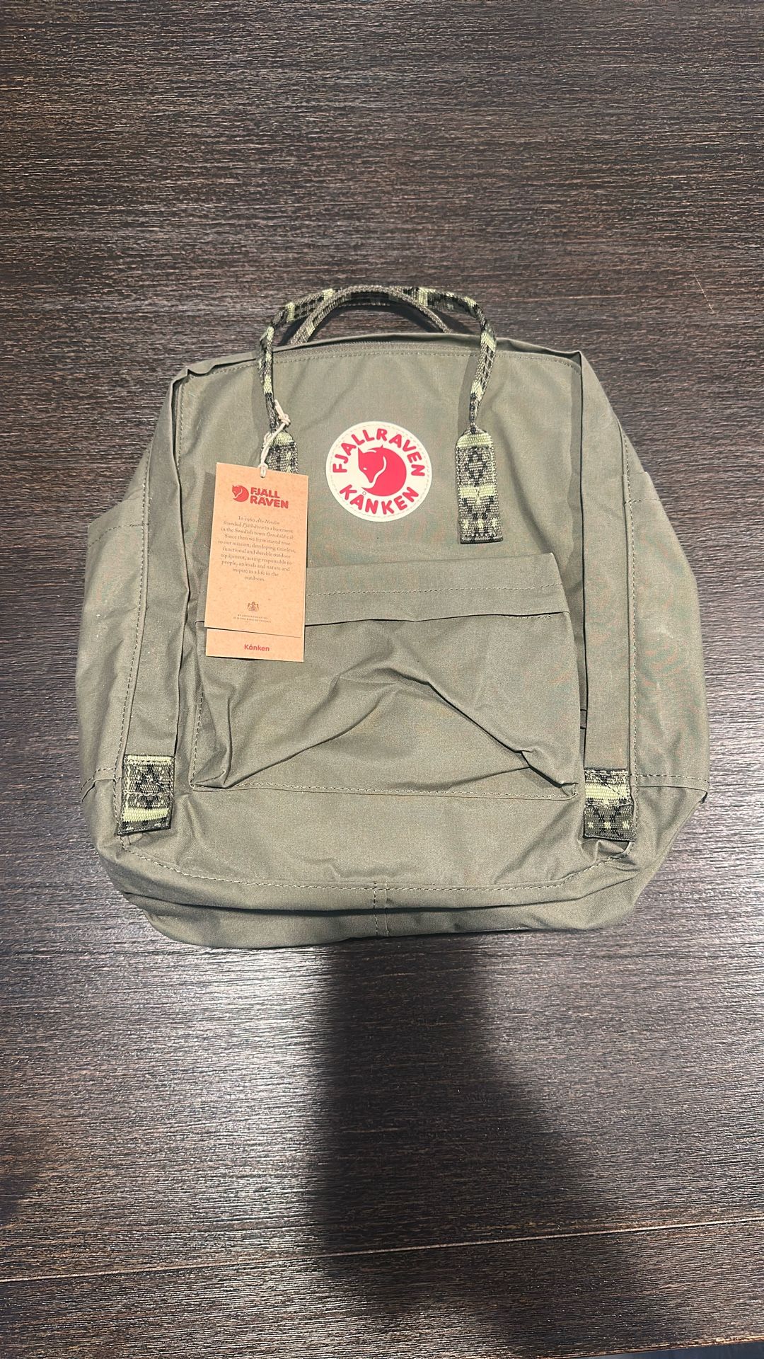 Fjallraven Kanken Backpack Green NWT