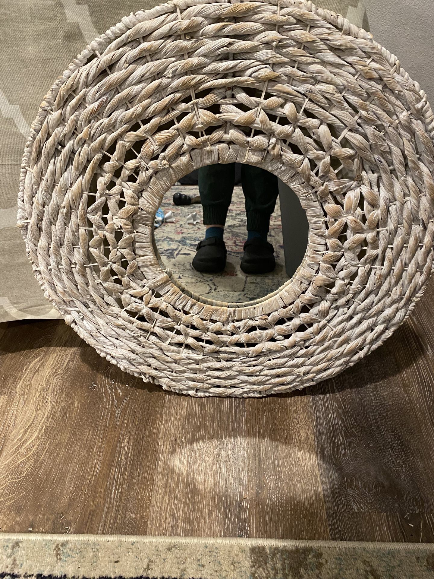 Woven Decorative Mirror