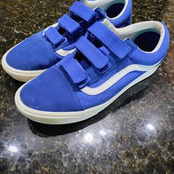 Blue Vans Shoes Size 12