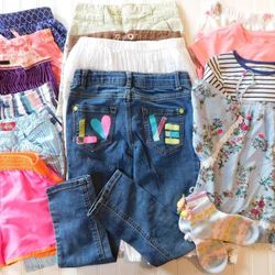 Girls size 7-8 Summer Clothes Lot