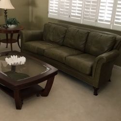 3 Piece Leather Couch Set