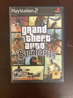 Grand Theft Auto San Andreas For Playstation 2