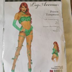 Leg Avenue Poison Temptress Size Small Costume