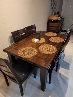 Wooden Dining Room Table