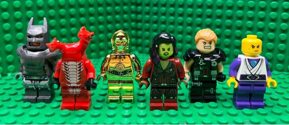 LEGO compatible Lot of 6 Star Wars Marvel Minifigures